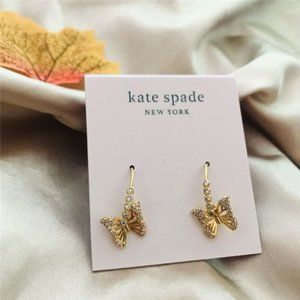 Kate Spade Sparkling Diamond Butterfly Earrings